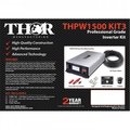 Thor Power Inverter, Pure Sine Wave, 4,000 W Peak, 2,000 W Continuous, 2 Outlets THPW2000 KIT3